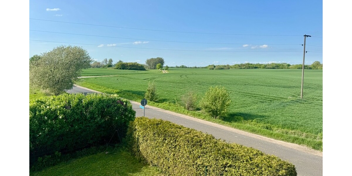 Aussicht aus dem Fenster Giebelseite
